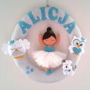 Personalizowana girlanda z imieniem dziecka