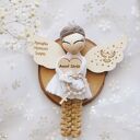 Mały aniołek dla chłopca - prezent komunijny | Pamiątka Komunii