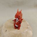 Wiewiórka z maleństwem - filcowana figurka