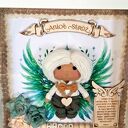 aniołek stróż w ramce 3 d z szybką dla chłopca