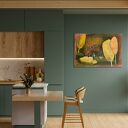 Nowoczesny obraz drukowany na płótnie „Między drzewami” format 70x50cm