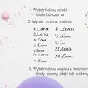 Metryczka dziecka 3D Personalizowana ramka dla dziecka - ręcznie robiona dekoracja do pokoju maluszka