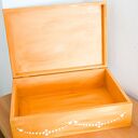 Duże pudełko - Kuferek wspomnień - kotek