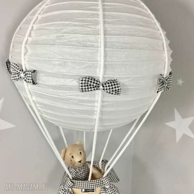 Lampa LaMaDo "Latający Miś" Polski Handmade