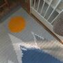 niebieskie pokoik dziecka dywan wierchy małego zdobywcy
