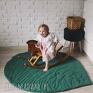 pokoik dziecka: Mata do zabawy - liść zielony dywanik