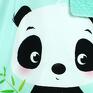 Nuva Art kocyk minky 100x75 panda dziecko