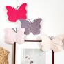 pokoik dziecka: Girlanda kolorowe motyle motylki