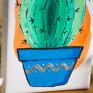 kaktus pokoik dziecka obraz mini obrazek akrylowy