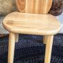 krzesełko dla dzieci pokoik dziecka drewniany stolik i dwa kotek. solidnie wykonany, drewno