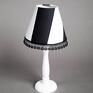 modnisia lampka nocna & white black