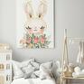 wyjątkowe dziecko plakat obraz króliczek 40x50 cm pokoik dziecka pokój