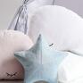 Rozgwiazda - Niebieski Aksamit - dekoracja poduszka