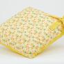 prezent poduszka dekoracyjna 40x40 w żółtych pokoik dziecka przytulanka poszewka