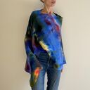 Narzutka z wełny merino kolorowa