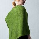 Ponczo zielone - melanż