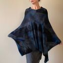 Narzutka z wełny merino 'zachmurzone niebo'