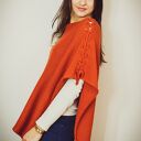 Wełniane ORYGINALNE PONCZO