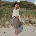 Surf Poncho - Blue Sailor - poncho dla surfera i morsa