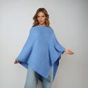 Ponczo damskie, elegancki otulacz, klasyczne damskie ponczo, elegancki dodatek na prezent