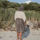 Surf Poncho - Blue Sailor - poncho dla surfera i morsa