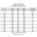 Kimono damskie lniane SOLENA - poncho na lato i plażę