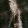 Grafitowe cieniowane ponczo - oversize wełniane
