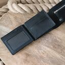 Męski skórzany portfel RFID z grawerem na 11 kart - Luniko Leather Goods