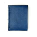 niebieski portfel portfele skórzany ręcznie