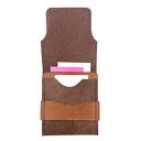 gustowne portfele portfel męski brązowy skórzany z klapką