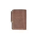 portfele brązowy portfel skórzany na karty