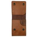 portfele męski portfel w odcieniach brązu ze skóry