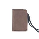 portfele mały brązowy portfel skórzany