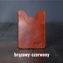 Minimalistyczny portfel skórzany męski ręcznie szyty