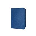 portfele niebieski portfel ręcznie uszyty