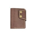 portfele męski brązowy portfel skórzany na karty