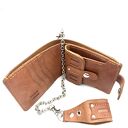 portfele brązowy portfel skórzany na bilon