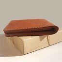 Prezent dla księdza dla osoby wierzącej Portfel z grawerem skórzany ręcznie robiony handmade