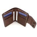 portfele brązowy portfel skórzany ręcznie