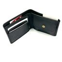 portfel na bilon portfele czarny na skórzany