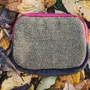 Mały portfel damski handmade patchwork z tkaniny z odzysku