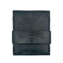 modne portfele na karty czarny mały portfel skórzany