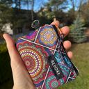 Miniportfel Mandale plus kółko do przypięcia kluczy