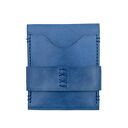 oryginalne portfele niebieski portfel skórzany na karty