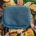 Mały portfelik handmade patchwork z tkaniny z odzysku