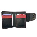 portfele czarny portfel duży z dodatkiem