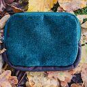 Mały portfelik damski handmade patchwork z tkaniny z odzysku