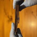 portfel czarno brązowy portfela klips