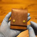 brązowy portfel portfele w odcieniach brązu ze skóry