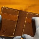 portfele brązowy portfel skórzany na karty